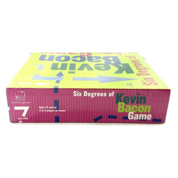 Six Degrees of Kevin Bacon Game – Sealed 1997 Endless Games Pop Culture Trivia - Picture 4 of 4
